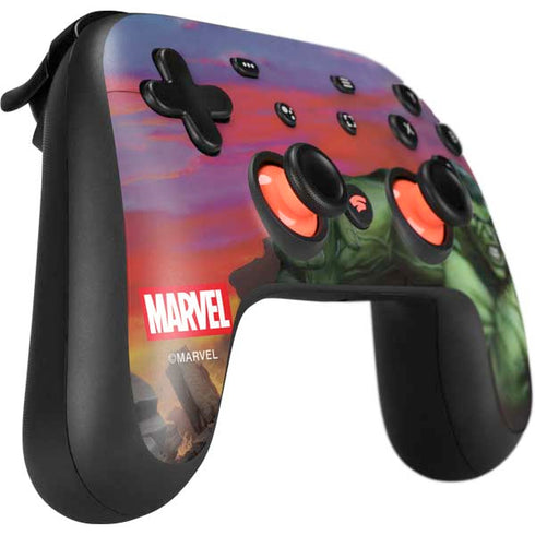 Marvel Enraged Hulk Google Stadia Controller Skin